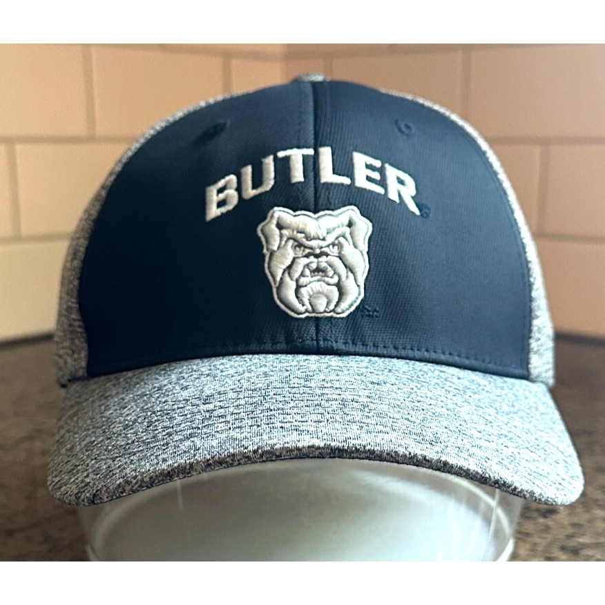 Butler Bulldogs Captivating Headwear Hat Cap Gray Black Strap Back Adjustable